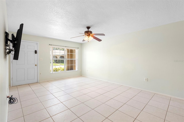 511 Polaris Loop Unit 105, Casselberry, FL 32707 - foyer with a textured ceiling, ceiling fan, and light tile patterned flooring