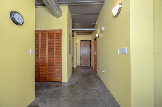 208 Wall St Unit 204, Daytona Beach, FL 32114 - hall featuring concrete floors