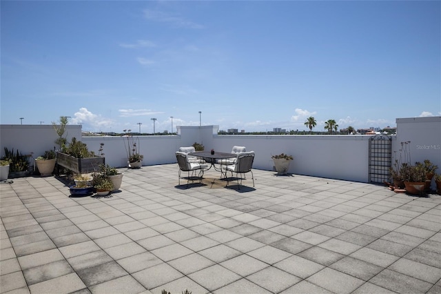 208 Wall St Unit 204, Daytona Beach, FL 32114 - view of patio featuring outdoor dining area
