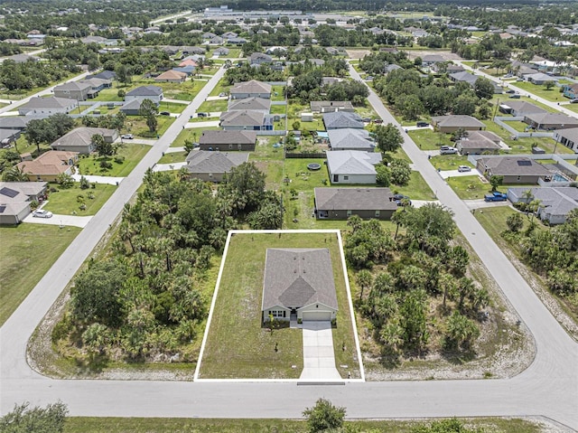 1915 Ganyard Ave SW, Palm Bay, FL 32908 - aerial view of residential area with property boundaries highlighted