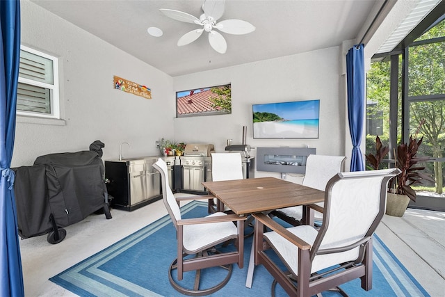 2825 S Asciano Ct, New Smyrna Beach, FL 32168 - view of sunroom / solarium
