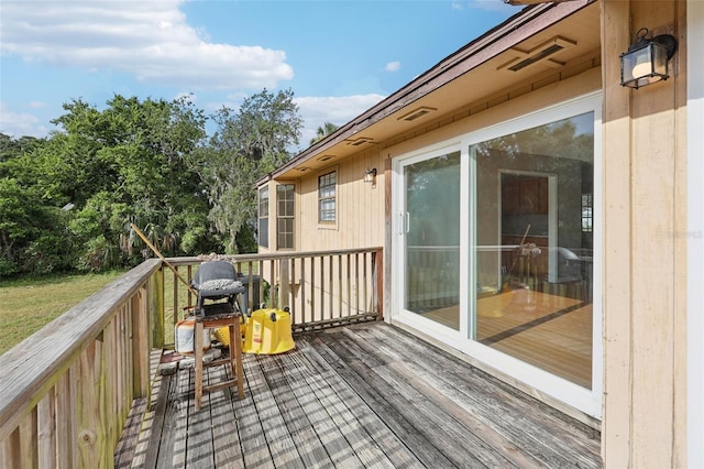 5759 Dogwood Rd, Port Orange, FL 32127 - view of wooden deck