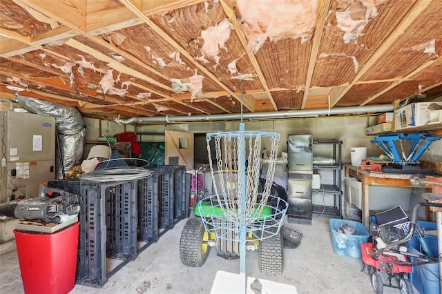 5759 Dogwood Rd, Port Orange, FL 32127 - storage room featuring heating unit