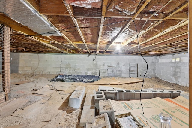 5759 Dogwood Rd, Port Orange, FL 32127 - view of unfinished basement