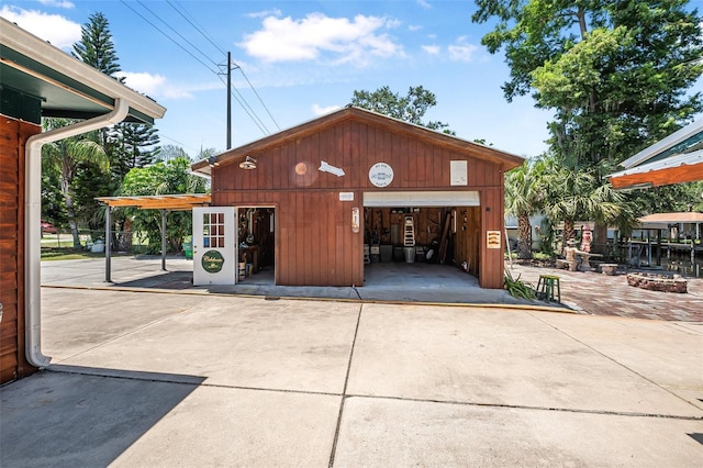 1085 Indigo Rd, Ormond Beach, FL 32174 - view of detached garage