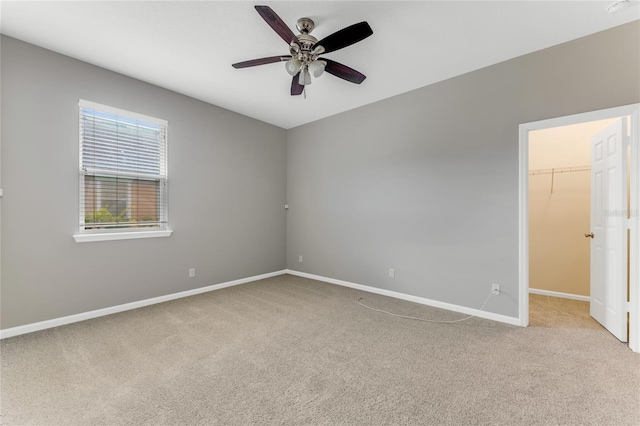 32 Abacus Ave, Ormond Beach, FL 32174 - carpeted empty room featuring baseboards and ceiling fan