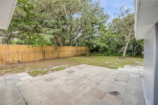 173 Cedar Ave, Orange City, FL 32763 - fenced backyard with a patio