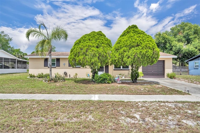 2468 Kimberly Dr, Deltona, FL 32738 - view of front of property with driveway and an attached garage