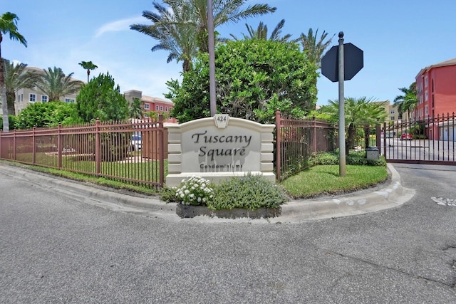 424 Luna Bella Ln Unit 330, New Smyrna Beach, FL 32168 - community sign with a gate