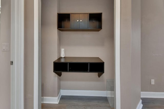 424 Luna Bella Ln Unit 330, New Smyrna Beach, FL 32168 - mudroom featuring wood finished floors
