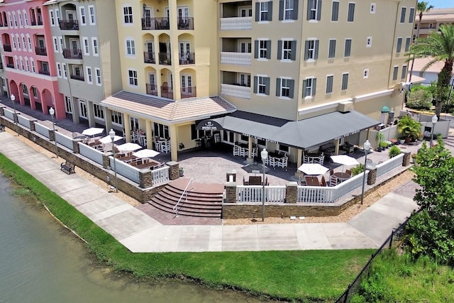424 Luna Bella Ln Unit 330, New Smyrna Beach, FL 32168 - view of apartment building / complex with a water view