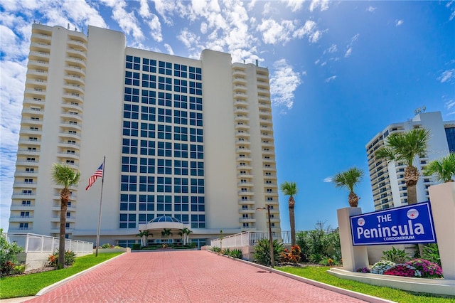 2545 S Atlantic Ave Unit 102, Daytona Beach Shores, FL 32118 - view of apartment building / complex