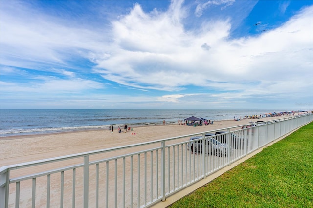 2545 S Atlantic Ave Unit 102, Daytona Beach Shores, FL 32118 - water view with local beach