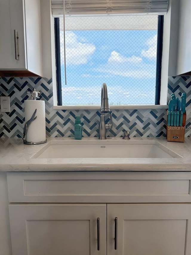 2860 Ocean Shore Blvd Unit 5020, Ormond Beach, FL 32176 - detailed view of a sink and tasteful backsplash