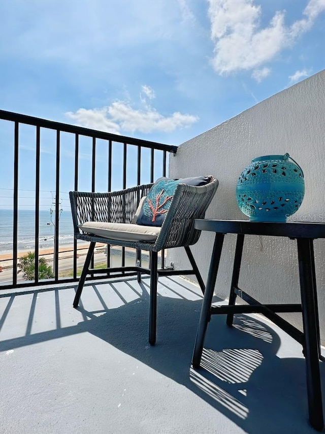 2860 Ocean Shore Blvd Unit 5020, Ormond Beach, FL 32176 - balcony with a water view
