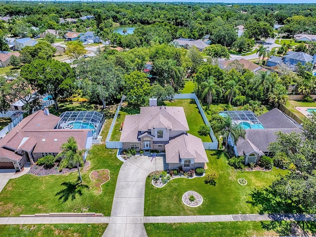 5936 Boggs Ford Rd, Port Orange, FL 32127 - aerial perspective of suburban area