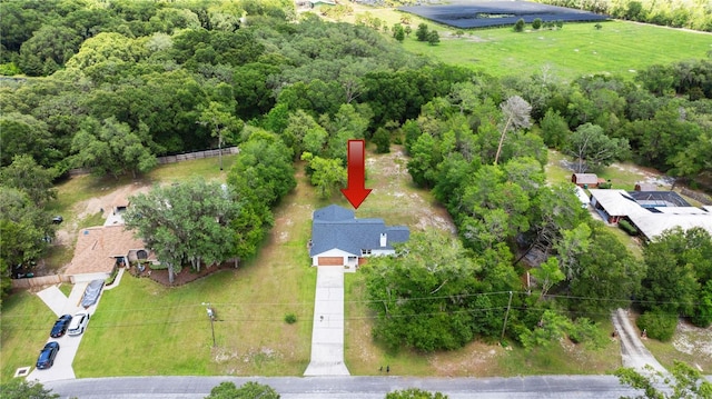 2455 Whooping Crane Dr, De Leon Springs, FL 32130 - drone / aerial view of a forest