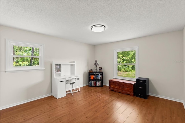 2455 Whooping Crane Dr, De Leon Springs, FL 32130 - home office featuring light wood-type flooring and baseboards