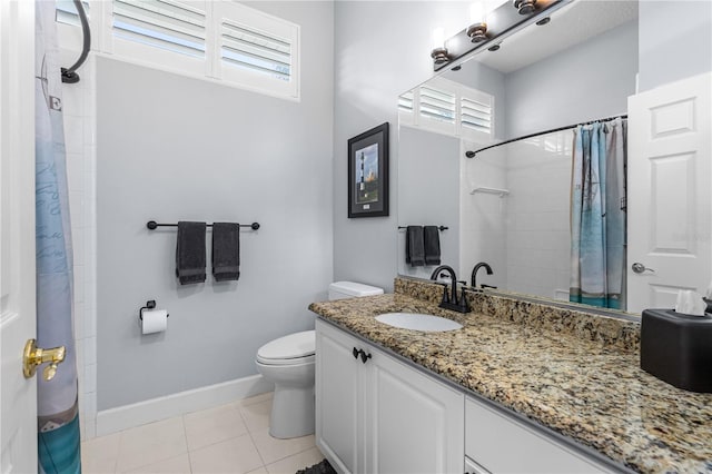 801 Arbor Glen Ct, Ormond Beach, FL 32174 - full bath featuring vanity, tile patterned floors, and tiled shower
