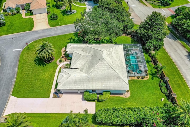 801 Arbor Glen Ct, Ormond Beach, FL 32174 - view of subject property with a pool