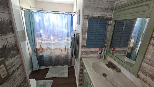 3510 Magnolia Way, Punta Gorda, FL 33950 - bathroom featuring vanity and wood finished floors