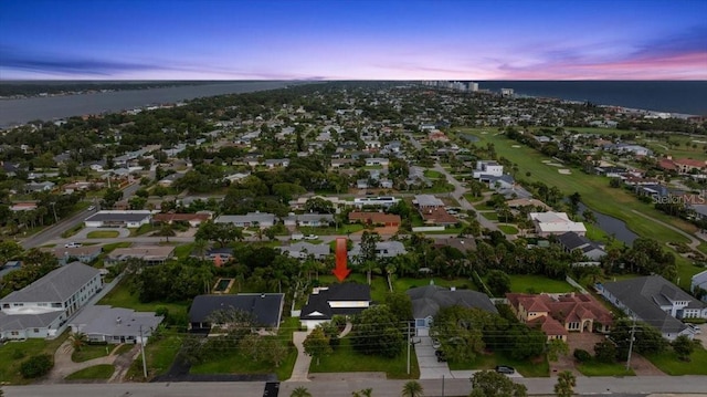 113 Neptune Ave, Ormond Beach, FL 32176 - aerial view of property and surrounding area with a nearby body of water and nearby suburban area