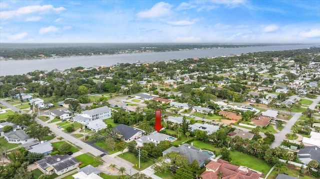113 Neptune Ave, Ormond Beach, FL 32176 - aerial overview of property's location with a nearby body of water and nearby suburban area