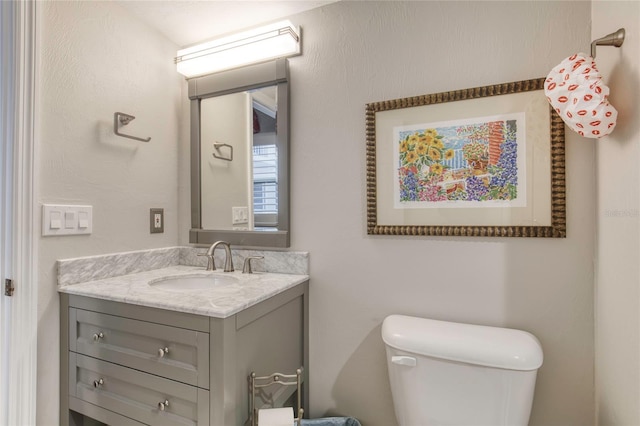 1 John Anderson Dr Unit 1030, Ormond Beach, FL 32176 - half bathroom with vanity and toilet