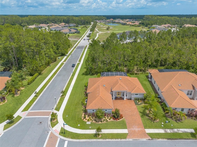 2816 E Venetian Lake Cir, New Smyrna Beach, FL 32168 - aerial view of residential area with a large body of water