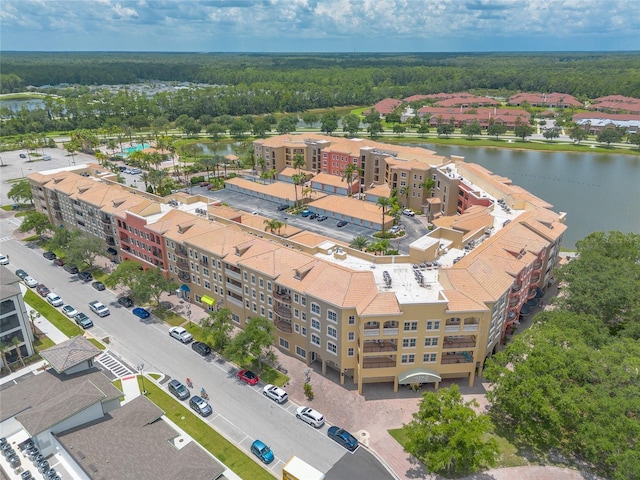 2816 E Venetian Lake Cir, New Smyrna Beach, FL 32168 - drone / aerial view of apartment complex / building and a nearby body of water