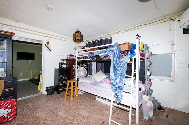 4831 Cypress Tree Dr, Tampa, FL 33624 - bedroom with concrete block wall