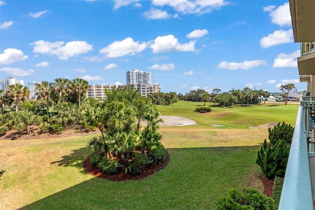 4 Oceans W Blvd Unit 308C, Daytona Beach, FL 32118 - view of grassy yard featuring view of golf course