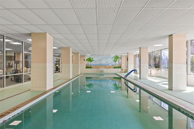 4 Oceans W Blvd Unit 308C, Daytona Beach, FL 32118 - view of indoor pool