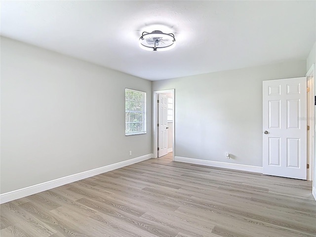 1019 Chippewa Trl, Daytona Beach, FL 32117 - empty room with light wood finished floors and baseboards