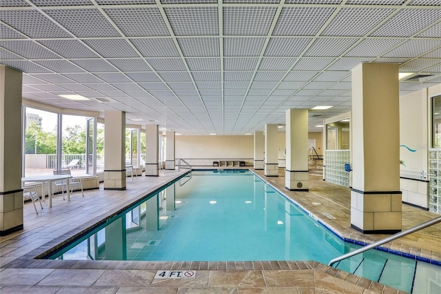 3 Oceans W Blvd Unit 3A7, Daytona Beach Shores, FL 32118 - view of indoor community pool