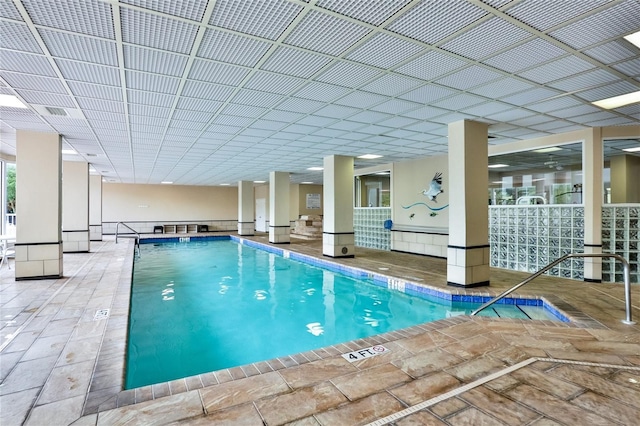 3 Oceans W Blvd Unit 3A7, Daytona Beach Shores, FL 32118 - indoor community pool with a patio