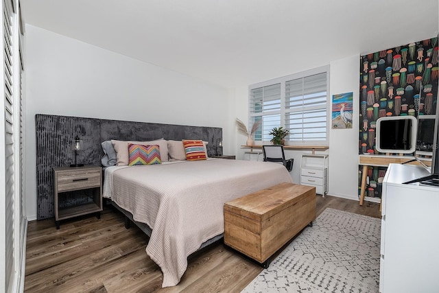 2800 N Atlantic Ave Unit 1409, Daytona Beach, FL 32118 - bedroom featuring wood finished floors