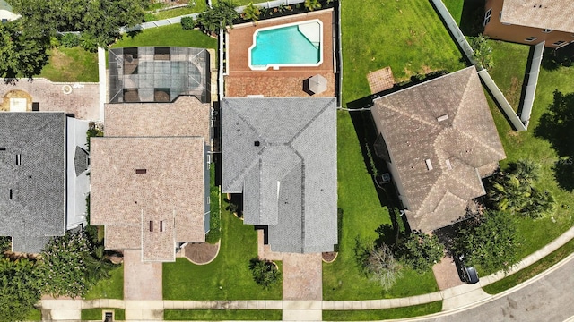 3842 Calliope Ave, Port Orange, FL 32129 - bird's eye view of a pool area