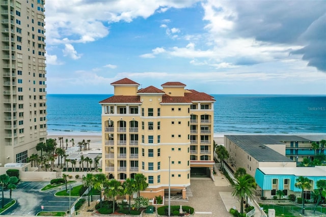 3343 S Atlantic Ave Unit 601, Daytona Beach Shores, FL 32118 - view of property with a water view