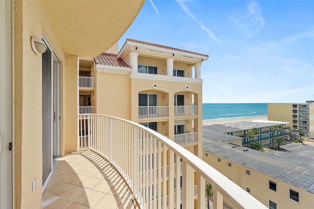 3343 S Atlantic Ave Unit 601, Daytona Beach Shores, FL 32118 - balcony with a water view