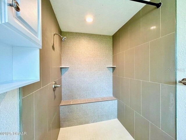2017 Old Daytona Rd, Port Orange, FL 32128 - full bath with a tile shower