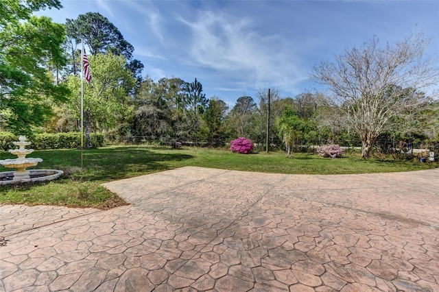 2345 Tomoka Farms Rd, Port Orange, FL 32128 - view of yard featuring a patio area