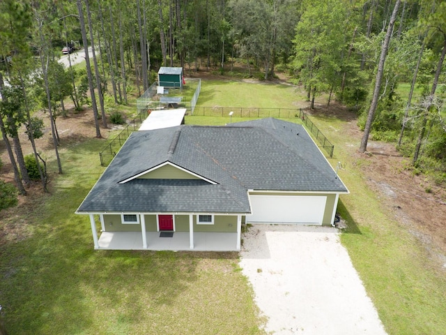 5005 Joseph St, Hastings, FL 32145 - view from above of property