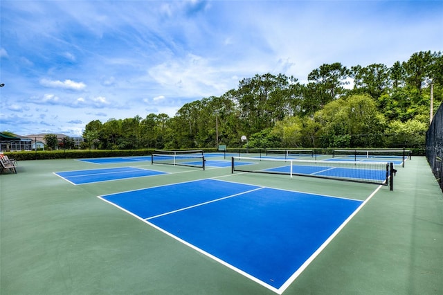 1636 Areca Palm Dr, Port Orange, FL 32128 - view of tennis court