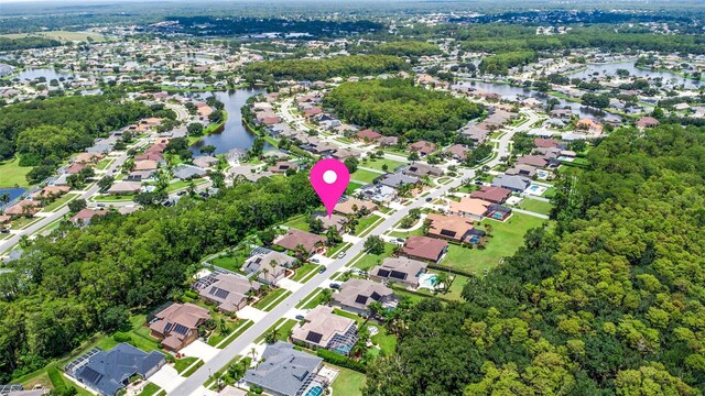 6710 Merryvale Ln, Port Orange, FL 32128 - aerial view of property's location featuring a nearby body of water and nearby suburban area