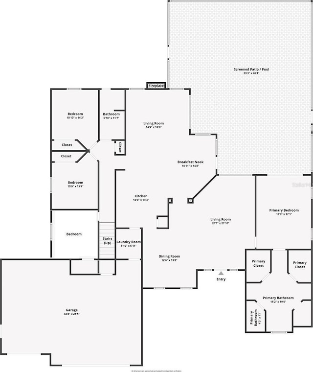 6710 Merryvale Ln, Port Orange, FL 32128 - view of room layout