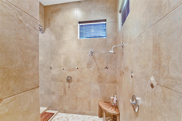 12812 Jacob Grace Ct, Windermere, FL 34786 - bathroom featuring a tile shower