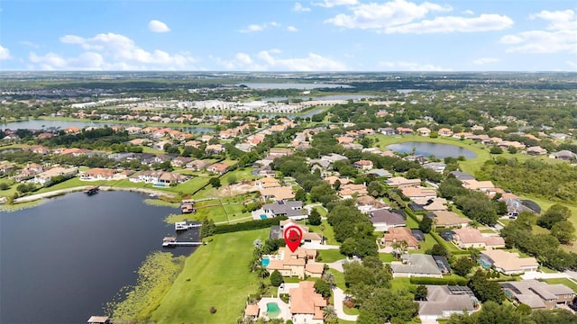 12812 Jacob Grace Ct, Windermere, FL 34786 - aerial view of residential area with a nearby body of water