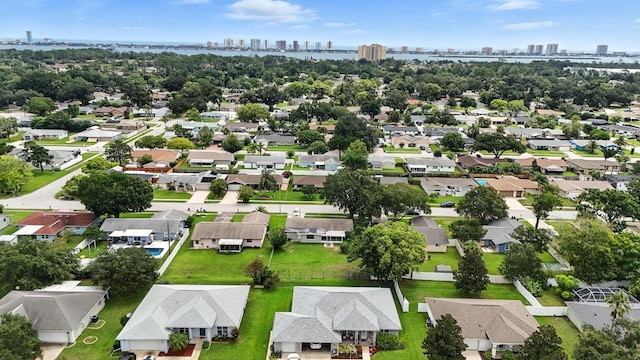 2931 Lantern Dr, South Daytona, FL 32119 - aerial view of residential area featuring skyline