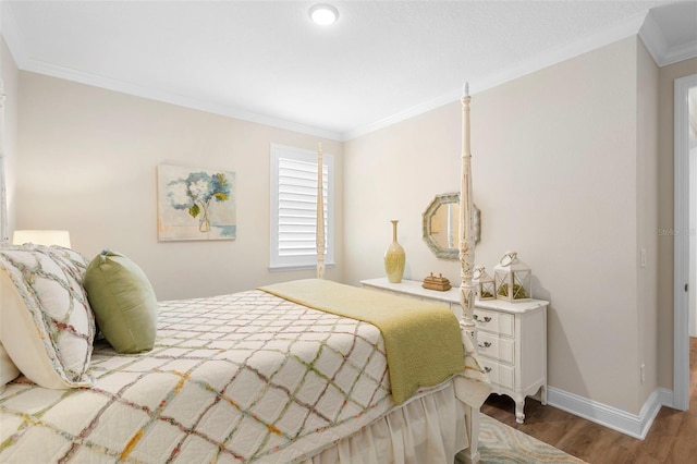 249 Kellet Way, Saint Johns, FL 32259 - bedroom with crown molding and wood finished floors